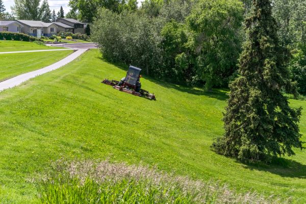 Hill Mowing in Brownsburg